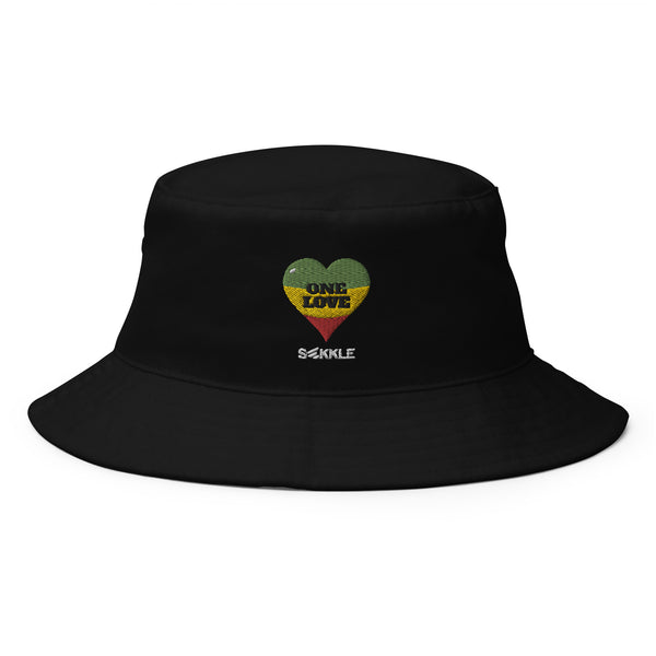 One Love Embroidered Bucket Hat