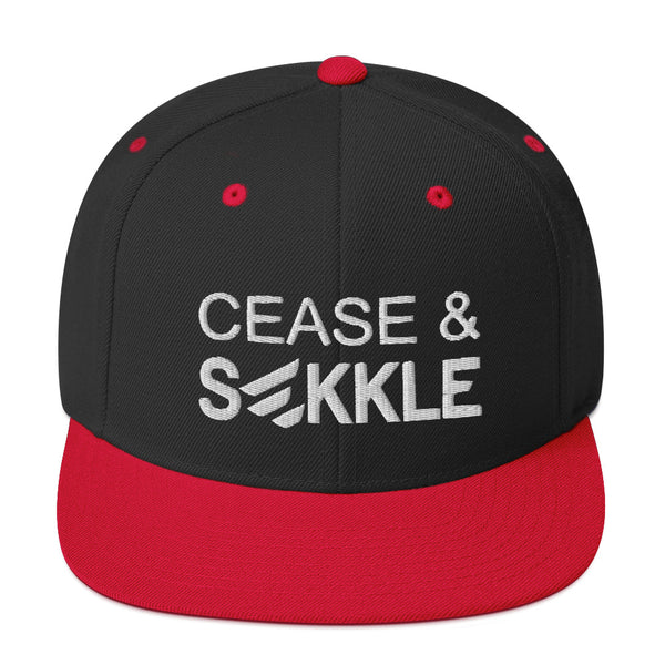 Cease & Sekkle Snapback Hat