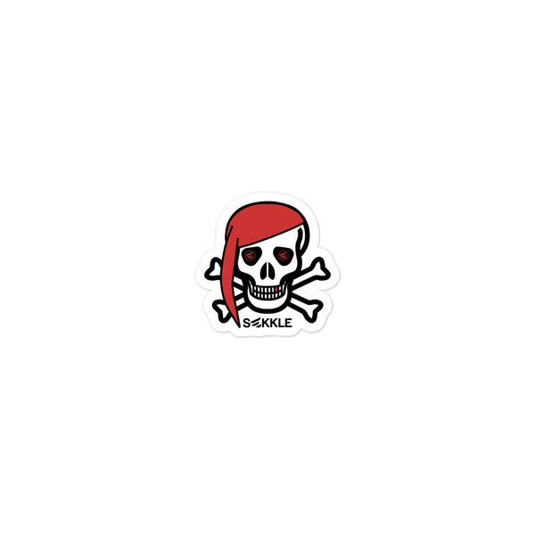 Pirate Skull Bubble-free Stickers