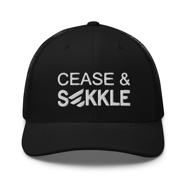 Cease & Sekkle Trucker Cap