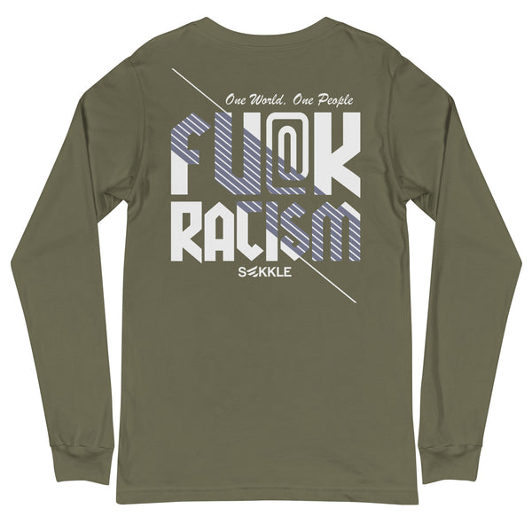 Fu@k Racism FB LS T-Shirt