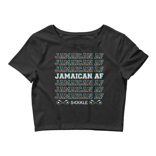Jamaican AF Crop Tee