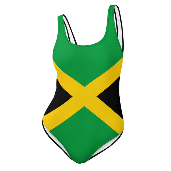 Jamaican Flag One-Piece Swimsuit