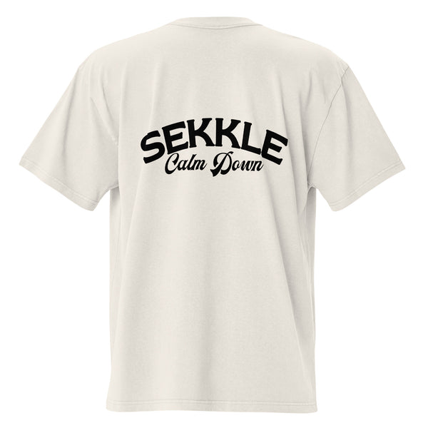 Sekkle Calm Down II Oversized Faded T-Shirt