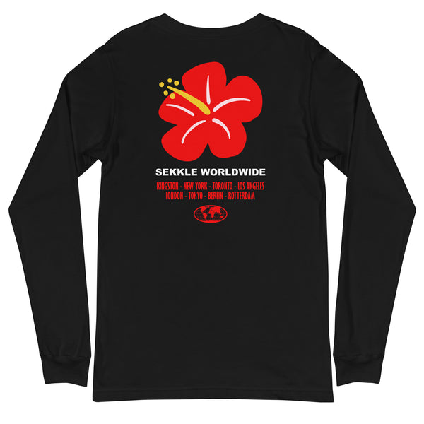 Hibiscus LS T-Shirt