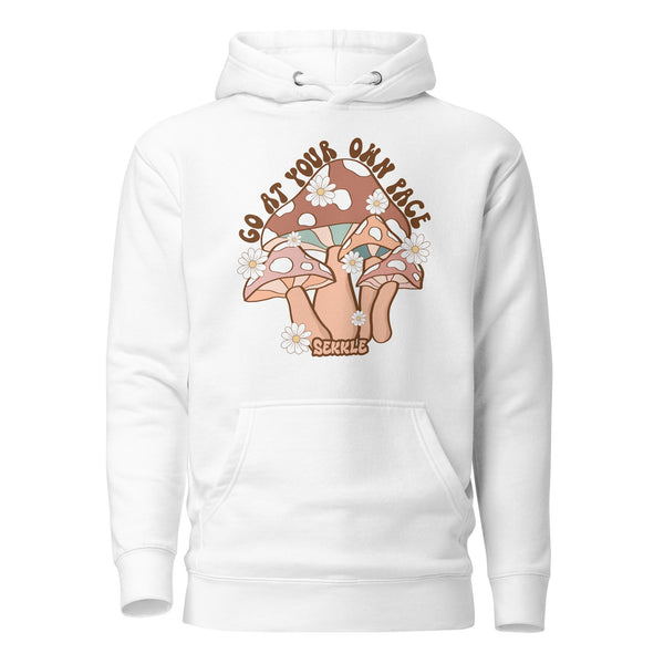 Go At Your Own Pace Mushroom Hoodie