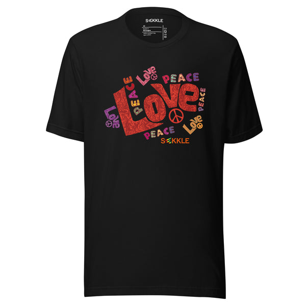 平和と愛のTシャツ