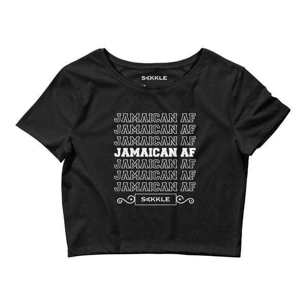 Jamaican AF Crop Tee