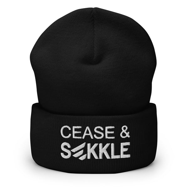 Cease & Sekkle Cuffed Beanie