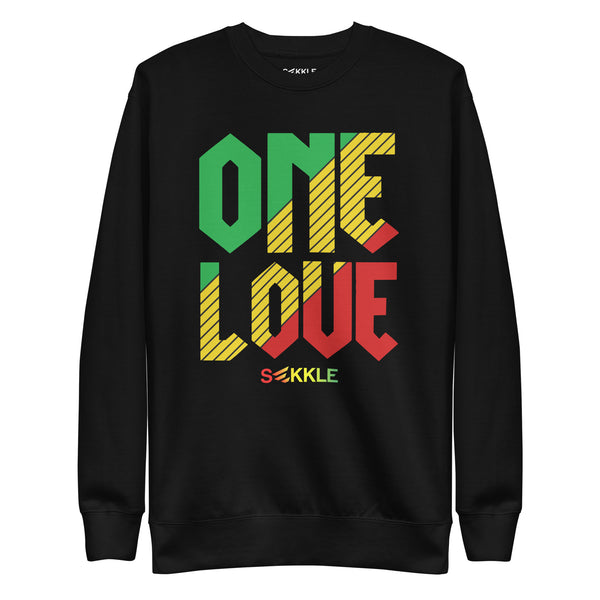 One Love Stripe Sweatshirt