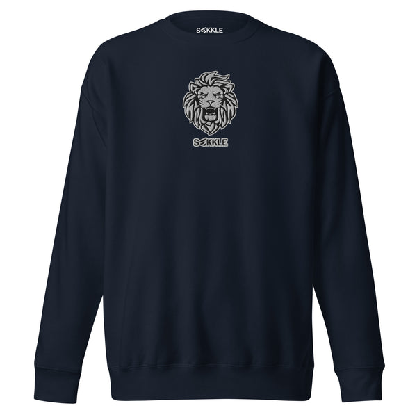 Core Lion Embroidered Sweatshirt